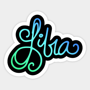 Libra Sticker